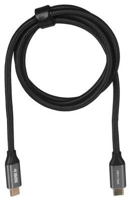 IBOX Kabel IBOX IKUMTC31G2 (USB typu C - USB typu C ; 1m; kolor czarny)