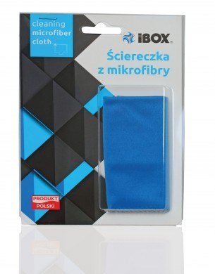 IBOX Ściereczka z mikrofibry do czyszczenia matryc IBOX 13 x 18 cm CHMF IBOX Ściereczka z mikrofibry do czyszczenia matryc IBOX 13 x 18 cm CHMF