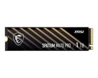 MSI Dysk SSD MSI SPATIUM M470 Pro 1TB PCIe 4.0 NVMe M.2 2280 (WYPRZEDAŻ)