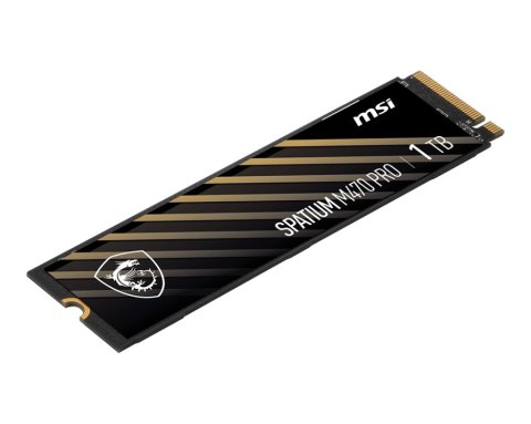 MSI Dysk SSD MSI SPATIUM M470 Pro 1TB PCIe 4.0 NVMe M.2 2280 (WYPRZEDAŻ) MSI Dysk SSD MSI SPATIUM M470 Pro 1TB PCIe 4.0 NVMe M.2 2280 (WYPRZEDAŻ)
