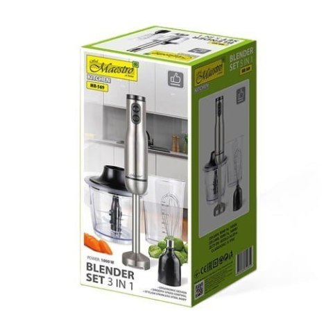 Maestro Blender wielofunkcyjny 1000W MR-569 NEW MAESTRO Maestro Blender wielofunkcyjny 1000W MR-569 NEW MAESTRO