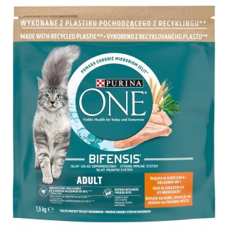 PURINA NESTLE PURINA One Bifensis Adult Kurczak - sucha karma dla kota - 1,5 kg (WYPRZEDAŻ)