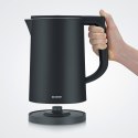 SEVERIN SEVERIN CZAJNIK ELEKTR. , OBUDOWA COOL-TOUCH, STAL- PLASTIK, POJ. 1,7 L, REG. TEMP. W ZAKRESIE 30°C-100°C, 2200W WK3483