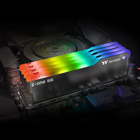 Thermaltake THERMALTAKE TOUGHRAM Z-ONE RGB DDR4 2X8GB 3600MHZ CL18 XMP2 BLACK R019D408GX2-3600C18A Thermaltake THERMALTAKE TOUGHRAM Z-ONE RGB DDR4 2X8GB 3600MHZ CL18 XMP2 BLACK R019D408GX2-3600C18A