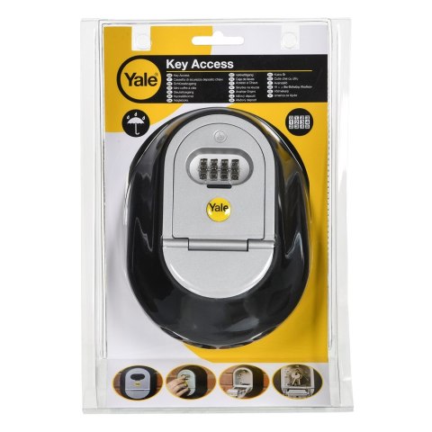 Yale Yale Y500 Key Access Key Safe Skrytka na klucze Y500 (187x130x30mm) Yale Yale Y500 Key Access Key Safe Skrytka na klucze Y500 (187x130x30mm)