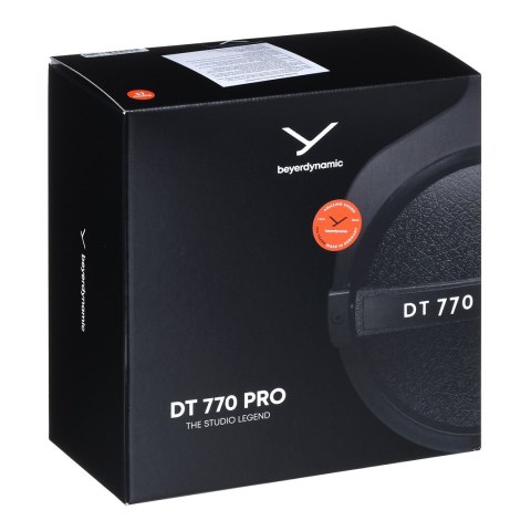 Beyerdynamic Beyerdynamic DT 770 PRO 32 OHM - Słuchawki studyjne zamknięte (WYPRZEDAŻ) Beyerdynamic Beyerdynamic DT 770 PRO 32 OHM - Słuchawki studyjne zamknięte (WYPRZEDAŻ)
