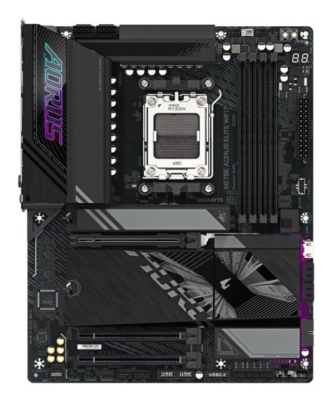 Gigabyte Płyta główna Gigabyte X870E AORUS ELITE WIFI7 Gigabyte Płyta główna Gigabyte X870E AORUS ELITE WIFI7