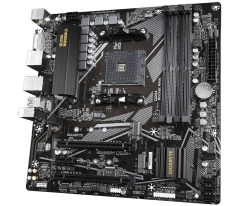 Gigabyte Płyta główna Gigabyte B550M DS3H (WYPRZEDAŻ) Gigabyte Płyta główna Gigabyte B550M DS3H (WYPRZEDAŻ)