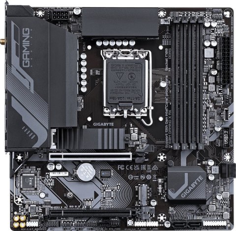 Gigabyte Płyta główna Gigabyte B760M GAMING X AX Gigabyte Płyta główna Gigabyte B760M GAMING X AX