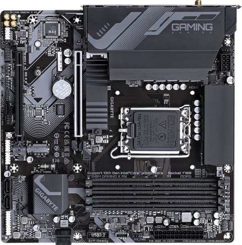 Gigabyte Płyta główna Gigabyte B760M GAMING X AX Gigabyte Płyta główna Gigabyte B760M GAMING X AX