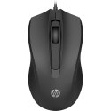 Hewlett-Packard HP Mysz 105 przewodowa czarna 822M9UT