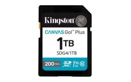 Kingston Karta pamięci Kingston Canvas Go Plus SDG4/1TB (1TB; Class U3, V30; Karta pamięci)