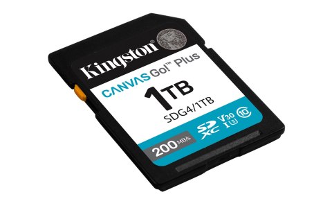 Kingston Karta pamięci Kingston Canvas Go Plus SDG4/1TB (1TB; Class U3, V30; Karta pamięci) Kingston Karta pamięci Kingston Canvas Go Plus SDG4/1TB (1TB; Class U3, V30; Karta pamięci)