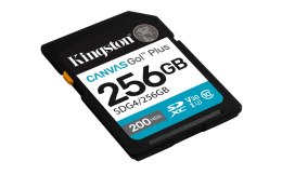 Kingston Karta pamięci Kingston Canvas Go Plus SDG4/256GB (256GB; Class U3, V30; Karta pamięci)