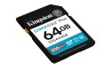 Kingston Karta pamięci Kingston Canvas Go Plus SDG4/64GB (64GB; Class U3, V30; Karta pamięci) Kingston Karta pamięci Kingston Canvas Go Plus SDG4/64GB (64GB; Class U3, V30; Karta pamięci)