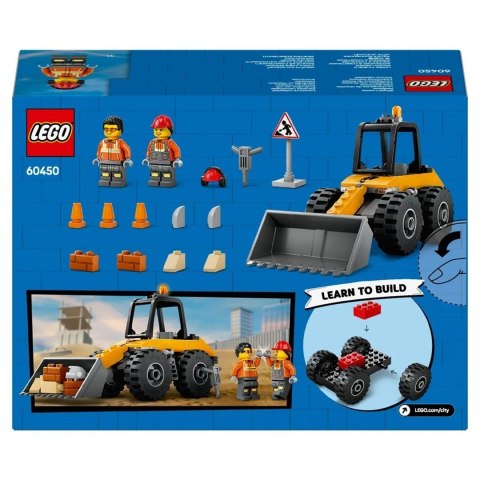 Lego LEGO CITY 60450 Żółta ładowarka kołowa Lego LEGO CITY 60450 Żółta ładowarka kołowa