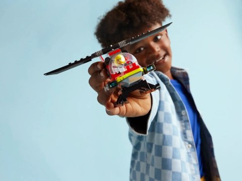 Lego LEGO City 60411 Strażacki helikopter ratunkowy Lego LEGO City 60411 Strażacki helikopter ratunkowy