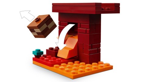 Lego LEGO MINECRAFT 21266 Bitwa na moście Netheru Lego LEGO MINECRAFT 21266 Bitwa na moście Netheru