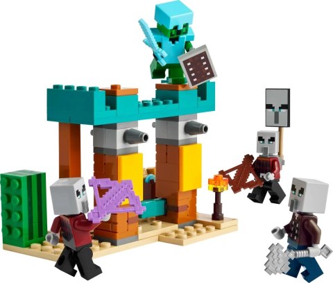 Lego LEGO MINECRAFT 21267 Pustynny patrol złosadników Lego LEGO MINECRAFT 21267 Pustynny patrol złosadników