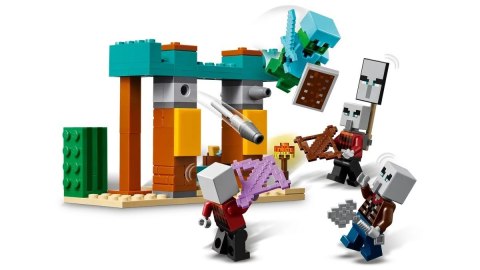 Lego LEGO MINECRAFT 21267 Pustynny patrol złosadników Lego LEGO MINECRAFT 21267 Pustynny patrol złosadników