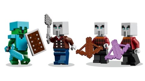 Lego LEGO MINECRAFT 21267 Pustynny patrol złosadników Lego LEGO MINECRAFT 21267 Pustynny patrol złosadników