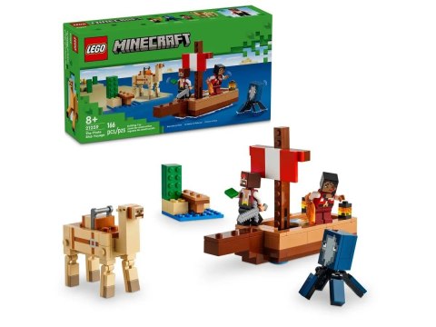 Lego LEGO Minecraft 21259 Rejs statkiem pirackim Lego LEGO Minecraft 21259 Rejs statkiem pirackim