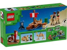Lego LEGO Minecraft 21259 Rejs statkiem pirackim
