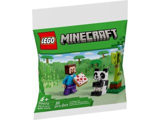 Lego LEGO Minecraft 30672 Steve i mała panda
