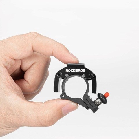 Rockbros Dzwonek rowerowy Rockbros 34210006001 kształt C - czarny