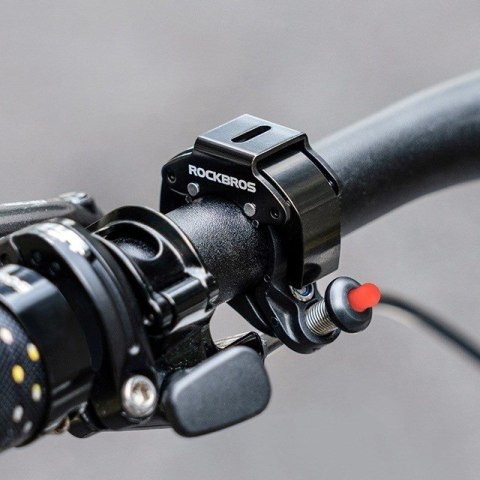 Rockbros Dzwonek rowerowy Rockbros 34210006001 kształt C - czarny