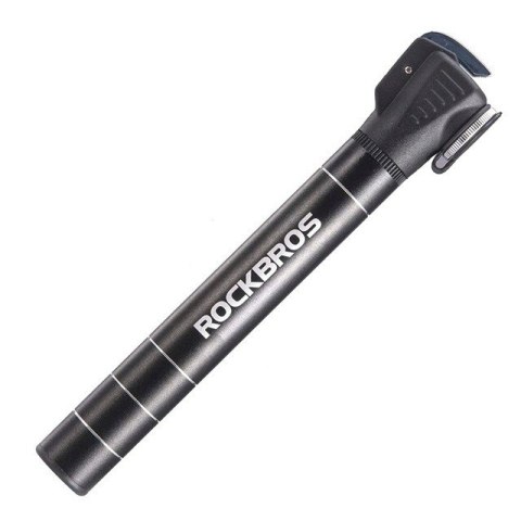 Rockbros Pompka rowerowa Rockbros JG-1040B mała - czarna Rockbros Pompka rowerowa Rockbros JG-1040B mała - czarna
