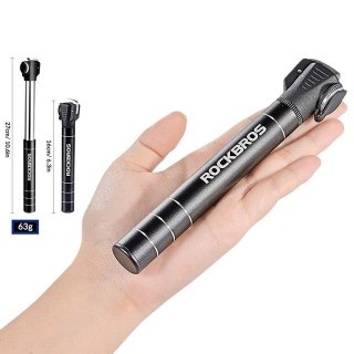 Rockbros Pompka rowerowa Rockbros JG-1040B mała - czarna