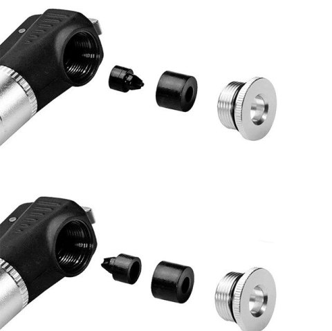 Rockbros Pompka rowerowa Rockbros JG-1040B mała - czarna Rockbros Pompka rowerowa Rockbros JG-1040B mała - czarna