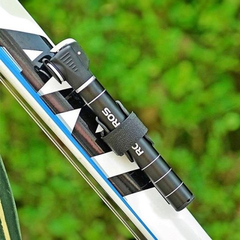 Rockbros Pompka rowerowa Rockbros JG-1040B mała - czarna Rockbros Pompka rowerowa Rockbros JG-1040B mała - czarna