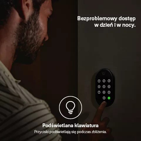 Yale Klawiatura do inteligentnego zamka Linus Yale Smart Keypad 2 z czytnikiem linii papilarnych Yale Klawiatura do inteligentnego zamka Linus Yale Smart Keypad 2 z czytnikiem linii papilarnych