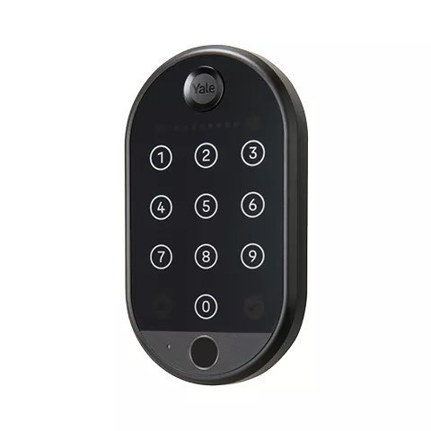 Yale Klawiatura do inteligentnego zamka Linus Yale Smart Keypad 2 z czytnikiem linii papilarnych Yale Klawiatura do inteligentnego zamka Linus Yale Smart Keypad 2 z czytnikiem linii papilarnych