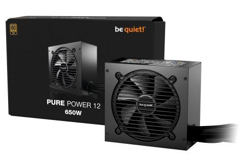 BE QUIET! ZASILACZ BE QUIET! PURE POWER 12 650W