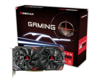 Biostar Karta graficzna BIOSTAR Radeon RX 580 8GB GDDR5 (WYPRZEDAŻ)