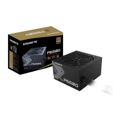 Gigabyte Zasilacz Gigabyte P650G 650W 120mm 80+Gold (WYPRZEDAŻ) Gigabyte Zasilacz Gigabyte P650G 650W 120mm 80+Gold (WYPRZEDAŻ)