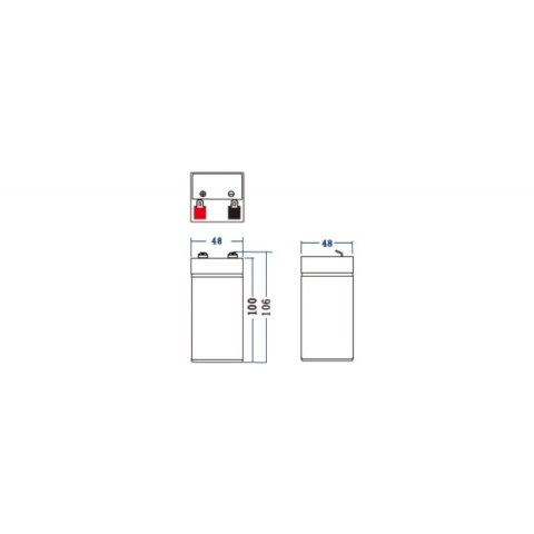 Green Cell GREEN CELL AKUMULATOR ŻELOWY AGM36 4V 4.5AH Green Cell GREEN CELL AKUMULATOR ŻELOWY AGM36 4V 4.5AH