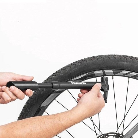 Rockbros Pompka rowerowa Rockbros 42520001001 - czarna Rockbros Pompka rowerowa Rockbros 42520001001 - czarna