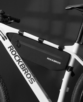 Rockbros Sakwa rowerowa Rockbros AS-043 na rzepy 3l - czarna