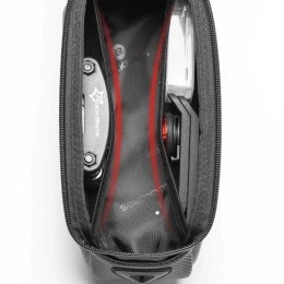 Rockbros Sakwa rowerowa Rockbros B68-1 na ramę pancerna z kieszonką na telefon 1.7l - czarna
