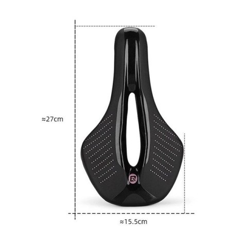 Rockbros Siodełko rowerowe Rockbros 38210005001 piankowe MTB - czarne Rockbros Siodełko rowerowe Rockbros 38210005001 piankowe MTB - czarne