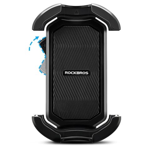 Rockbros Uchwyt na telefon Rockbros 25210032001 do roweru na kierownicę - czarny Rockbros Uchwyt na telefon Rockbros 25210032001 do roweru na kierownicę - czarny