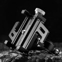 Rockbros Uchwyt rowerowy Rockbros 699-BK ze stopu aluminium do telefonu - czarny