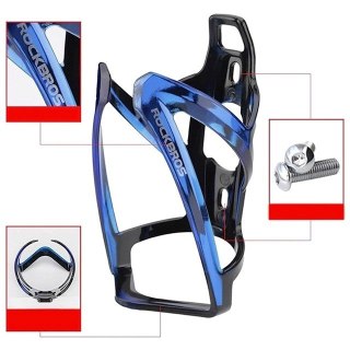 Rockbros Uchwyt rowerowy Rockbros FK338 na bidon - czarno-niebieski