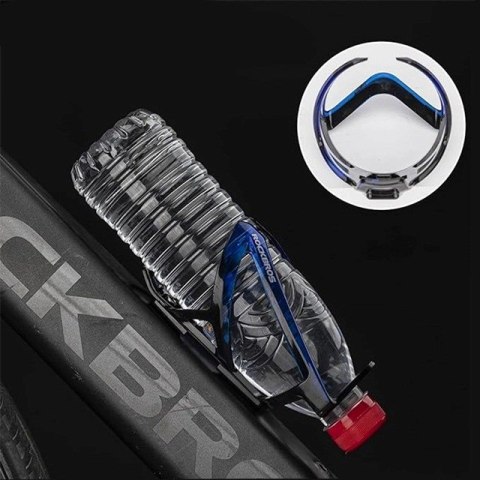 Rockbros Uchwyt rowerowy Rockbros FK338 na bidon - czarno-niebieski Rockbros Uchwyt rowerowy Rockbros FK338 na bidon - czarno-niebieski