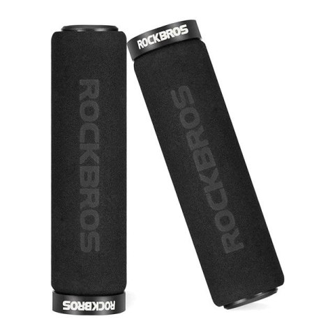 Rockbros Uchwyty rowerowe Rockbros BT1001BKBK z gąbki na kierownicę - czarne Rockbros Uchwyty rowerowe Rockbros BT1001BKBK z gąbki na kierownicę - czarne