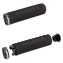 Rockbros Uchwyty rowerowe Rockbros BT1001BKBK z gąbki na kierownicę - czarne